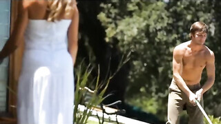 Brandi Love a kertész manussal dug