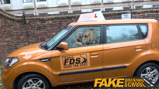 Fake Driving School - fél ázsiai lány szexel az ingyen órákért