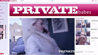 Private.com - A hatalmas kannás Elizabetha Romanova rábukik a farokra