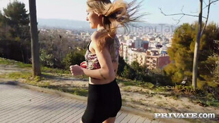 Private com - Tiffany Tatum borotvált pinája megrakva