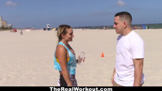 TheRealWorkout - a strandon szedtem fel ezt a sunát
