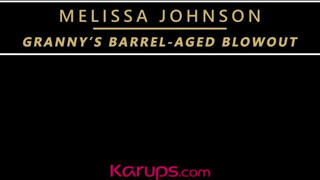 Melissa Johnson a méretes didkós érett nő