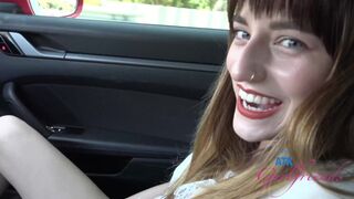 Csábító pov randi a cuki csoki hajú tini amatőr lánykával