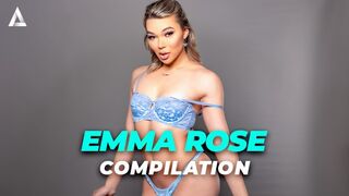 Emma Rose forró transzi leszbi kalandjai – kettős dugás, hármas baszás és vad anál örömök