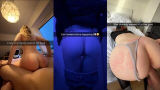 Tini csajok mocskos baszása snapchat válogatásban