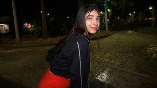 Nyilvános felszedés vad hármasban végződik, amikor beleegyezett az popóba